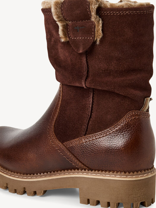 Enkellaarsje, cognac, hi-res