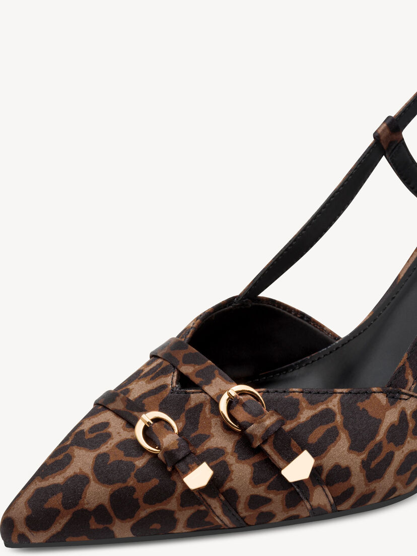 Slingpumps, LEOPARD, hi-res
