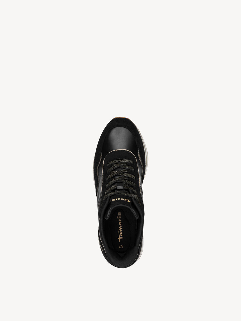 Sneaker - zwart, BLACK, hi-res