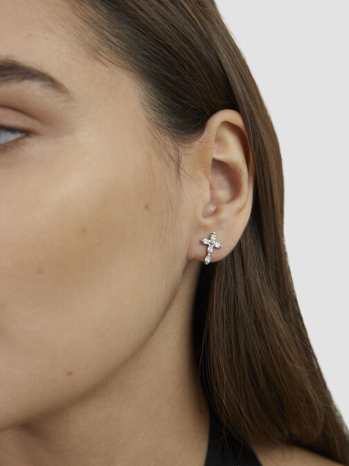 Boucles d'oreille, silber, hi-res