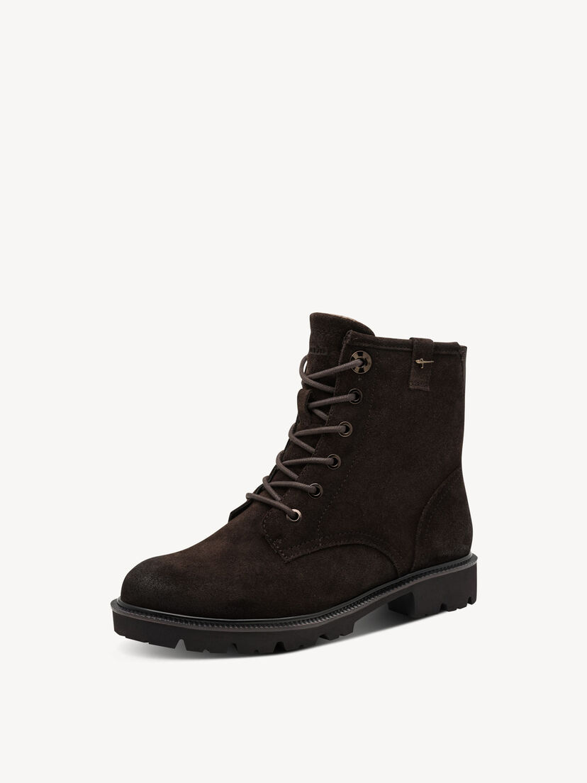 Enkellaarsje - bruin, MOCCA SUEDE, hi-res