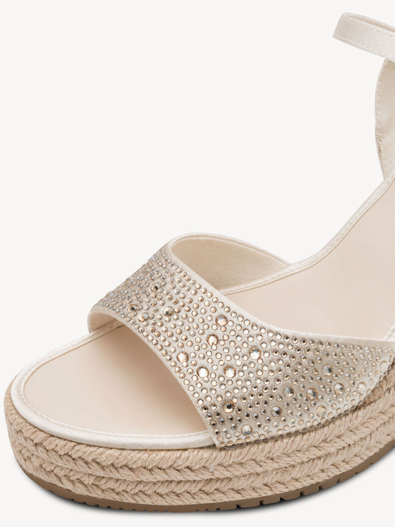 Sandale &agrave; talon - gris, PEARL GLAM, hi-res