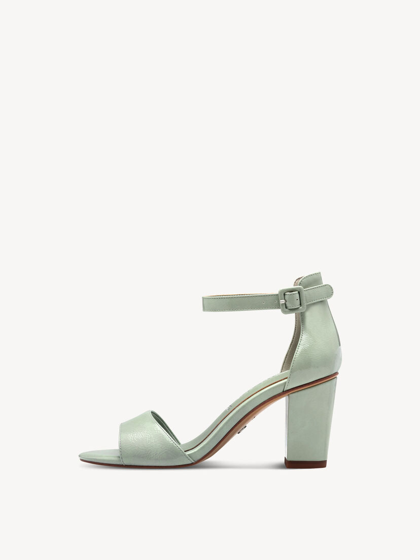 Sandaaltje - groen, MINT PATENT, hi-res