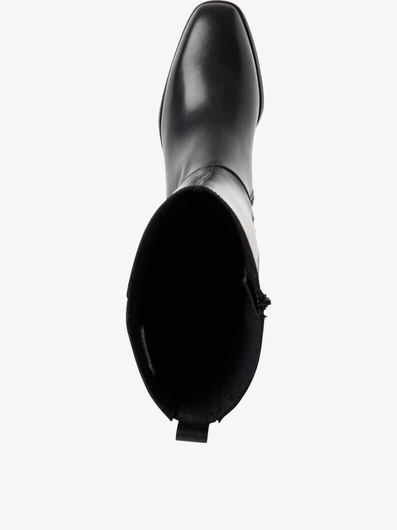 Lederstiefel - schwarz, BLACK LEATHER, hi-res