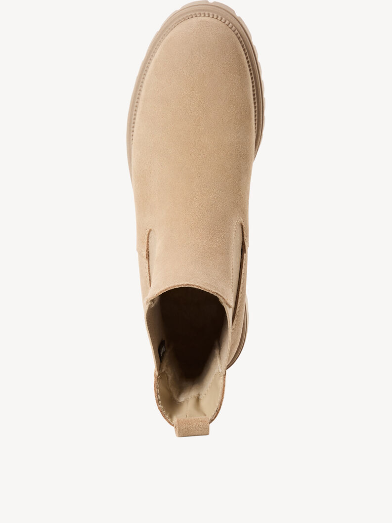 Leather Chelsea boot - beige, beige, hi-res