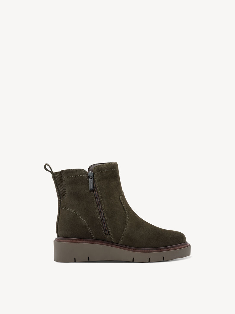 Bottine en cuir, OLIVE SUEDE, hi-res