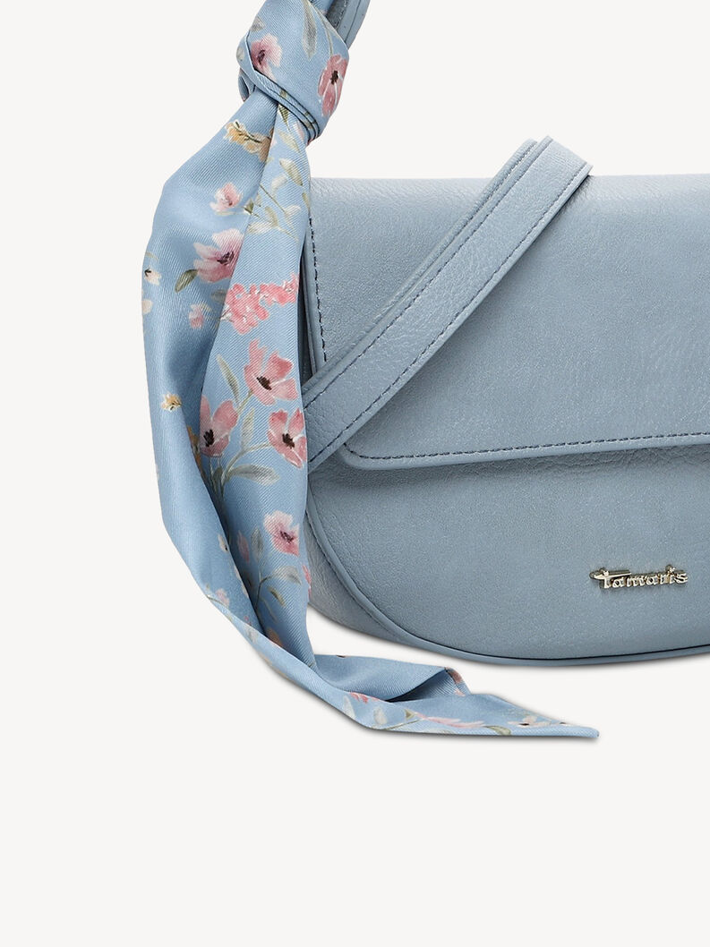 Handbag - blue, crystal blue, hi-res