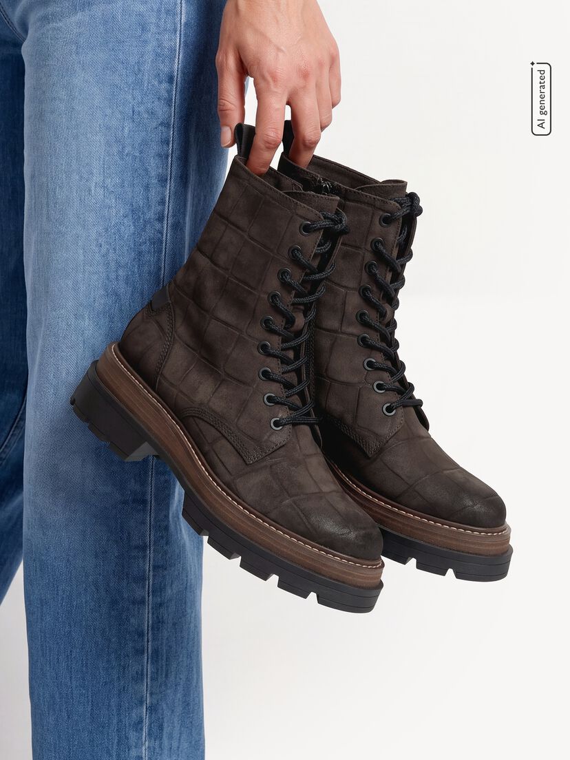 Enkellaarsje, MOCCA CROCO, hi-res