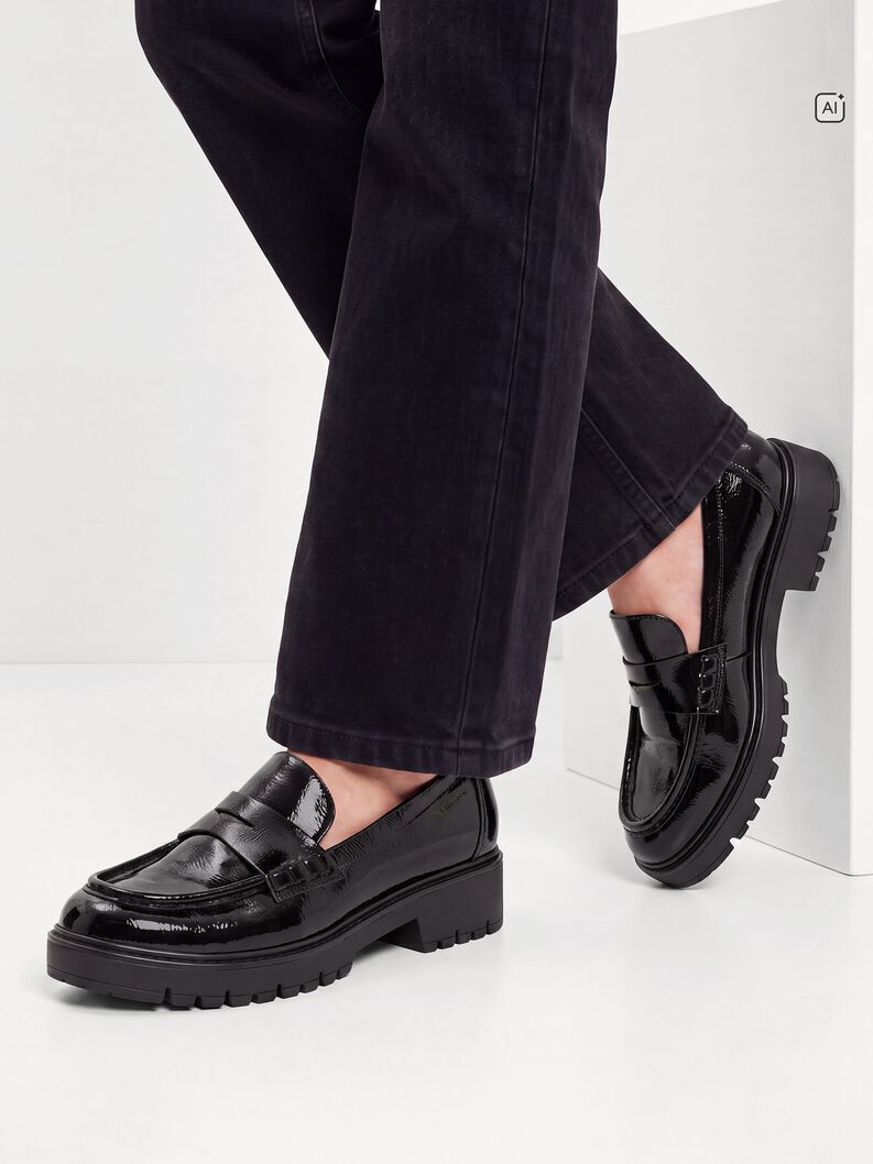 Slipper, BLACK, hi-res