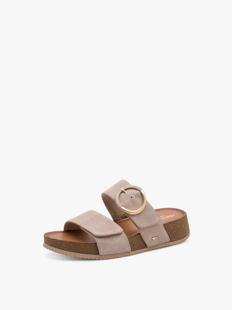 Ciabatte - marrone, BEIGE SUEDE, hi-res