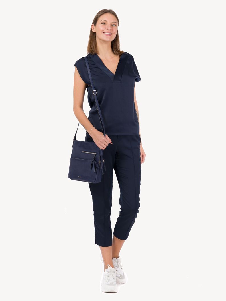 Handbag - blue, blue, hi-res