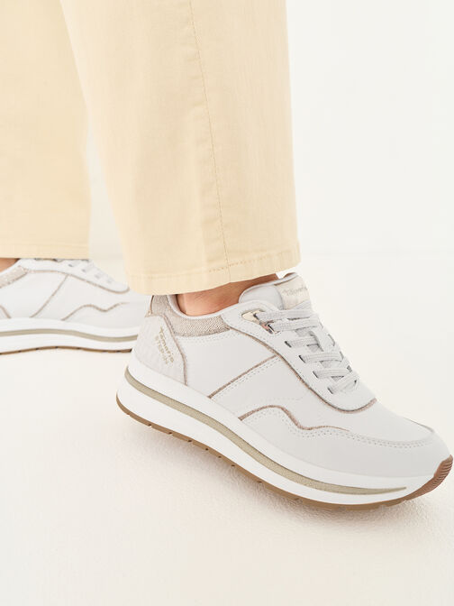 Sneaker, WHITE, hi-res