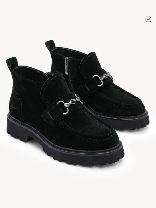 Enkellaarsje, BLACK SUEDE, hi-res
