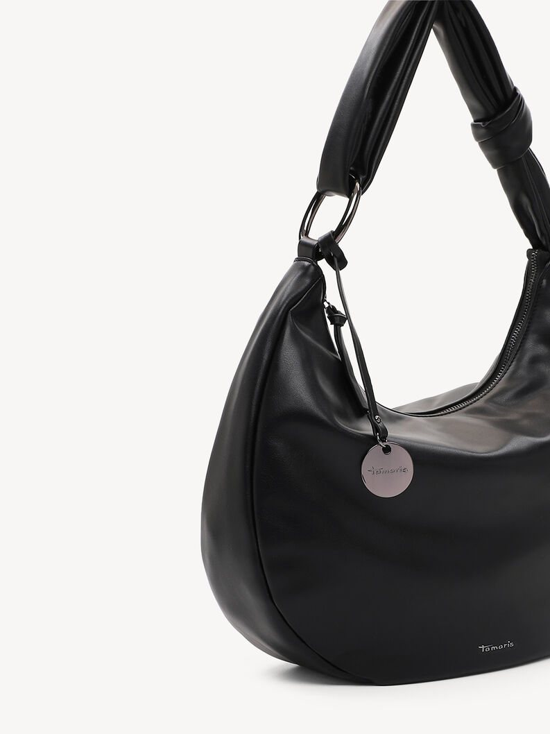 Handtas - zwart, black, hi-res