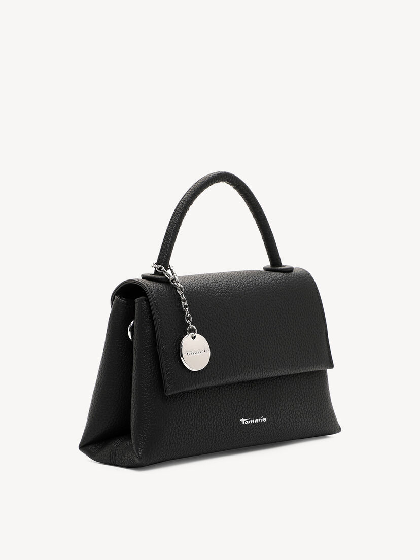 Handtas - zwart, black, hi-res