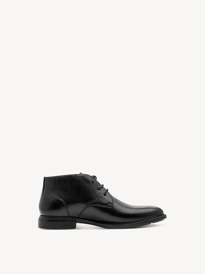 Enkellaarsje, BLACK LEATHER, hi-res