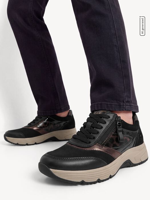 Sneaker, BLACK/LEO, hi-res