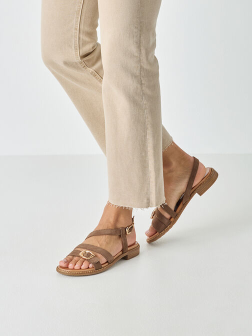 Sandały, TAUPE SUEDE, hi-res