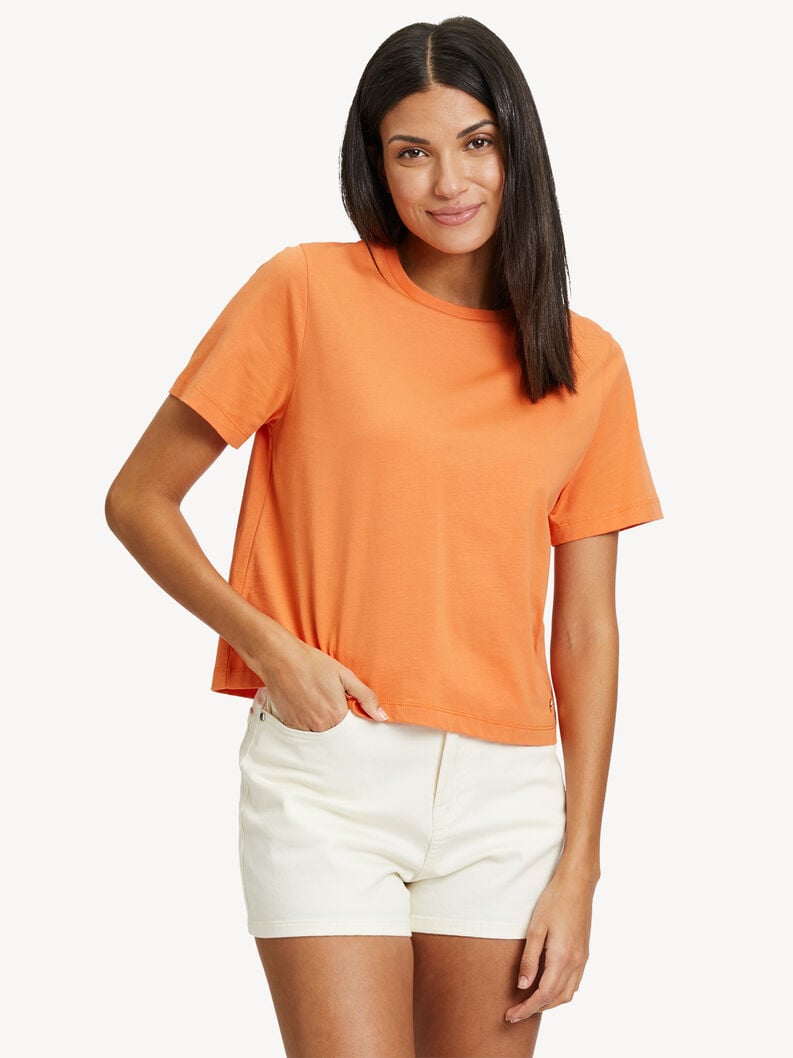 T-shirt - arancione, Dusty Orange, hi-res