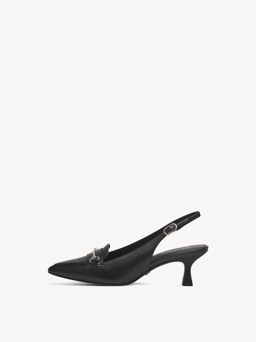 Slingpumps, BLACK, hi-res