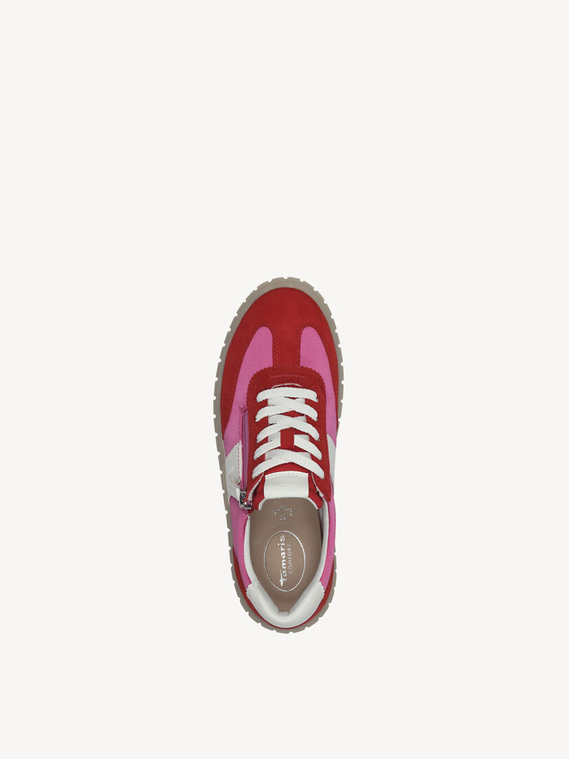 Sneaker, RED/FUCHSIA, hi-res
