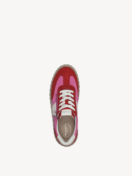 Sneaker, RED/FUCHSIA, hi-res