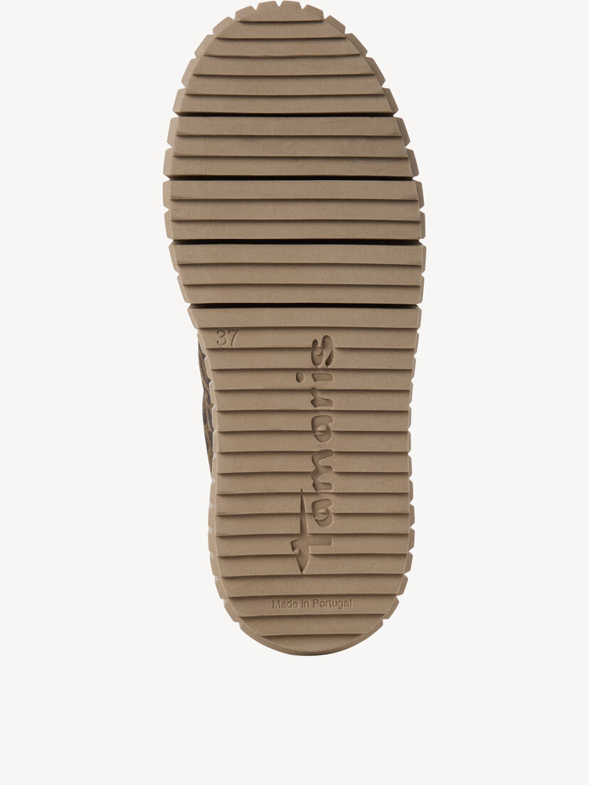 Leren Sneaker - groen, OLIVE LEOPARD, hi-res