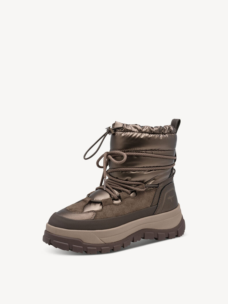 Stiefelette - metallic Warmfutter, BRONCE, hi-res