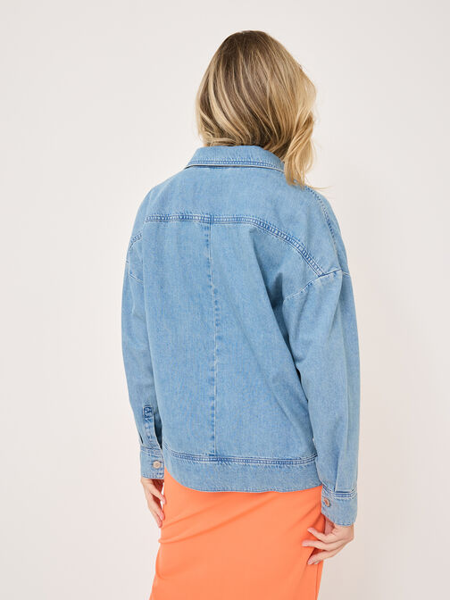Jeansjacke, Light Mid Blue Denim, hi-res