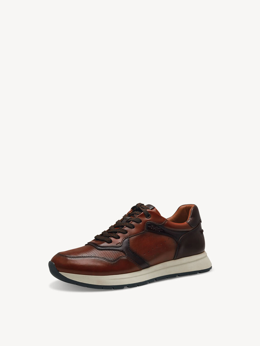 Leren Sneaker - bruin, cognac, hi-res