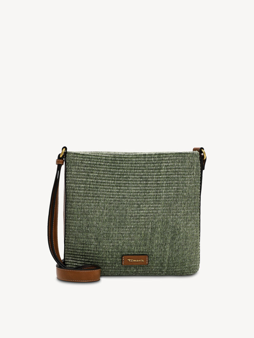 Schoudertas - groen, khaki, hi-res