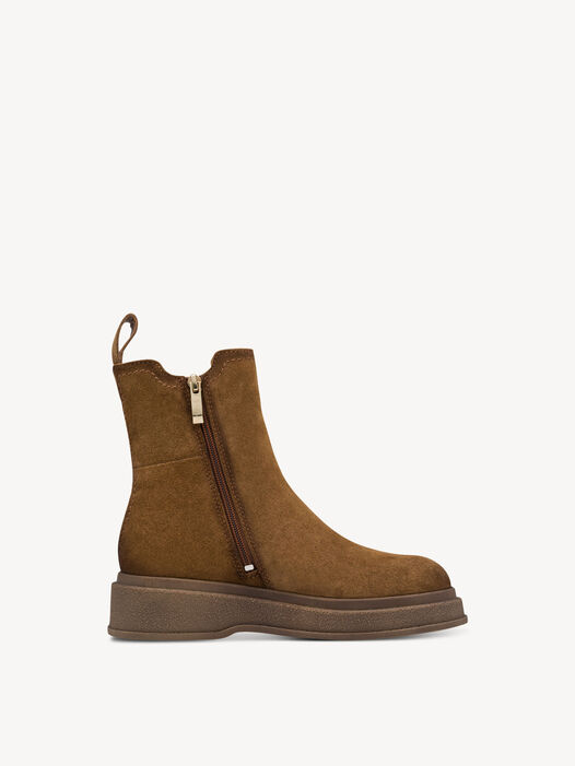 Chelseaboot, cognac, hi-res