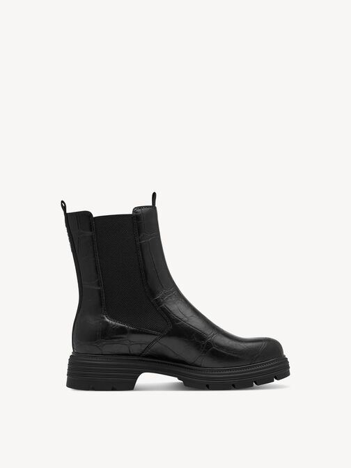 Chelsea boot, BLACK CROCO, hi-res