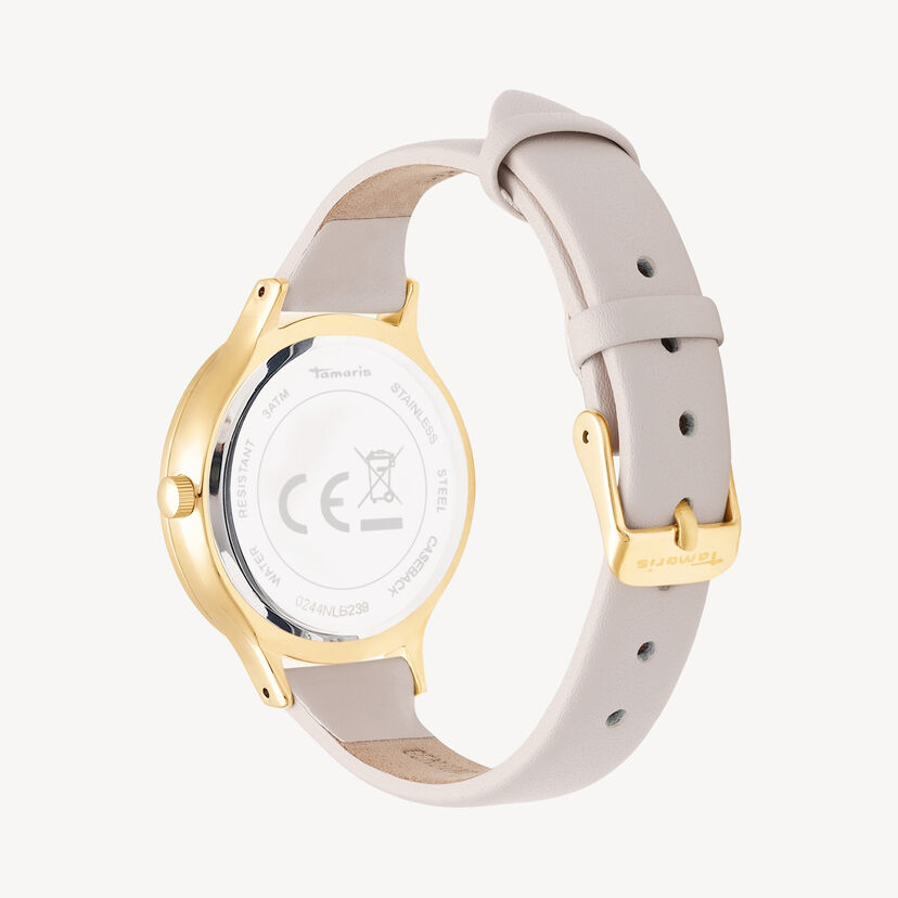 Horloge - goud, gold-beige, hi-res