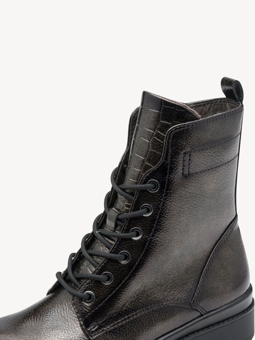 Enkellaarsje, ANTHRACITE PAT, hi-res