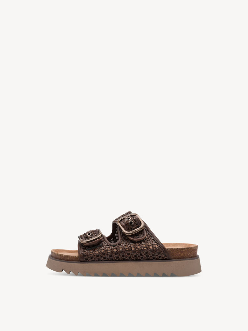 Pantolette - braun, MOCCA, hi-res