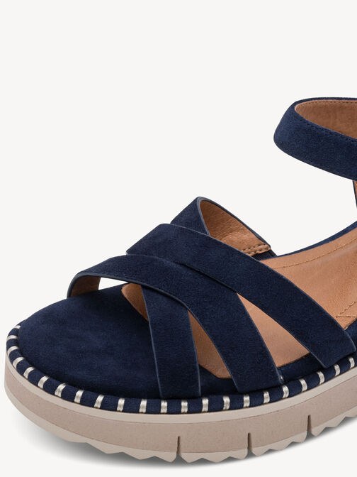 Sandale &agrave; talon, BLUE, hi-res