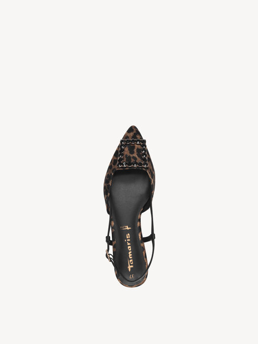 Slingpumps, LEOPARD, hi-res