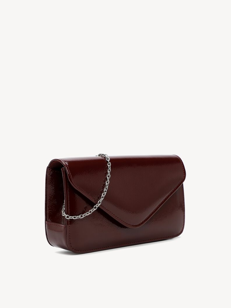 Clutch bag - red, wine, hi-res