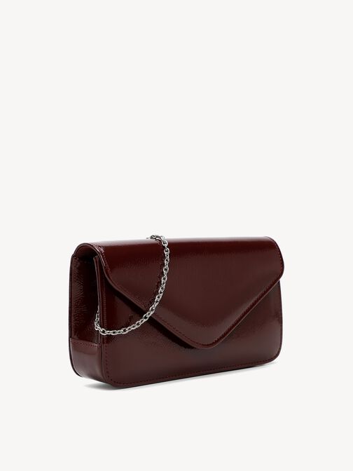 Clutch bag, wine, hi-res