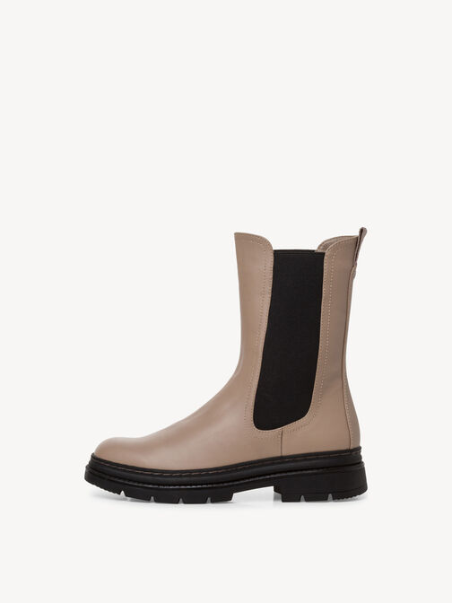 Chelsea boot, TAUPE/BLACK, hi-res