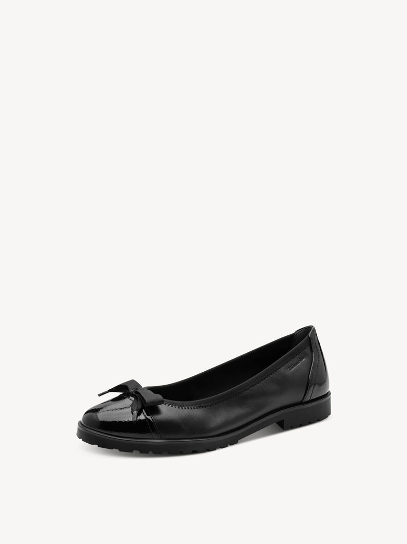 Ballerina - sort, BLACK, hi-res