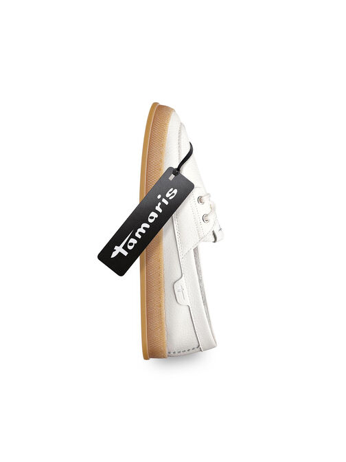 Mocassin, WHITE LEATHER, hi-res