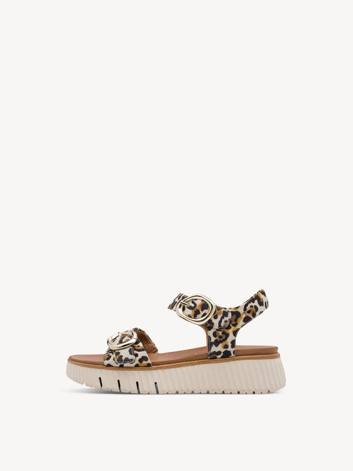 Sandale, BEIGE LEO, hi-res