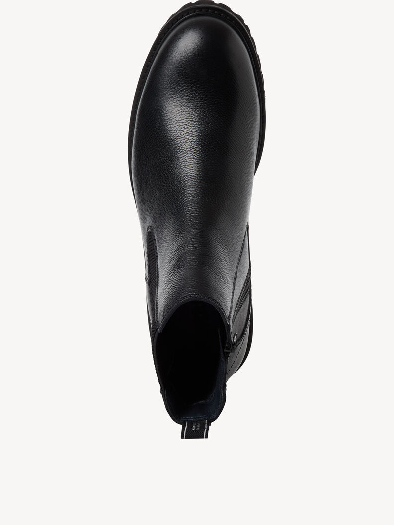 Leather Chelsea boot - black, BLACK LEATHER, hi-res