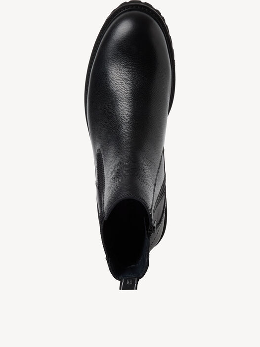 Chelseaboot, BLACK LEATHER, hi-res