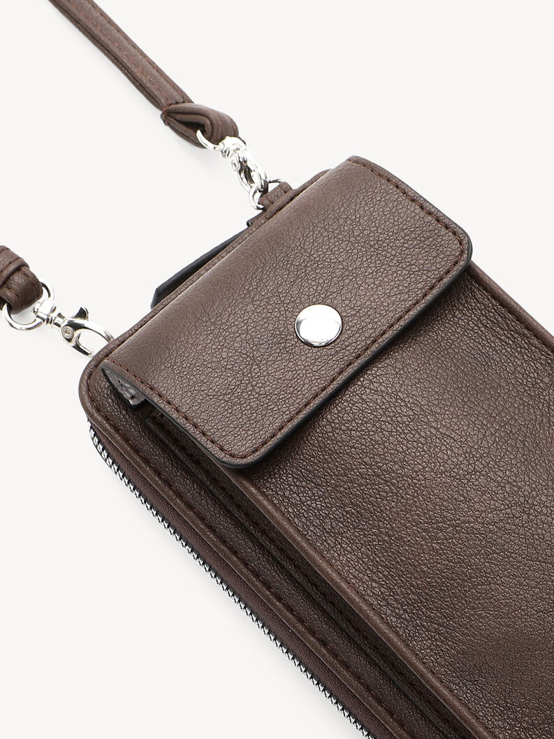 &Eacute;tui pour t&eacute;l&eacute;phone portable - marron, brown, hi-res