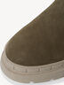 Leather Bootie - green warm lining, OLIVE, hi-res