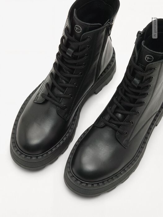 Enkellaarsje, BLACK, hi-res