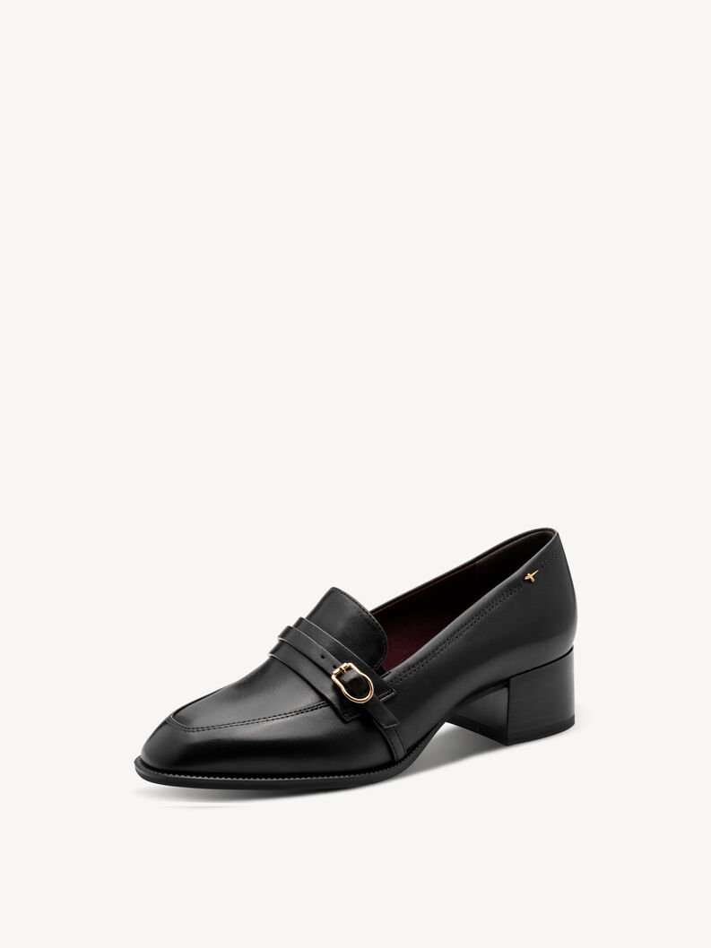 Trotteur - noir, BLACK LEATHER, hi-res